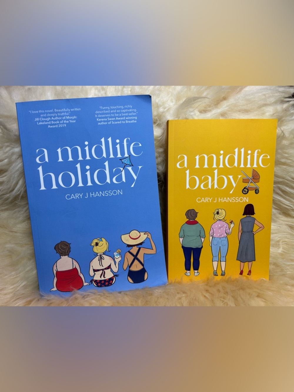 a midlife holiday & a midlife baby by Cary J Hansson Paperback